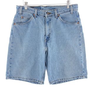 リーバイス(Levi's)の古着 リーバイス Levi's 550 RELAXED FIT デニムショーツ ショートパンツ メンズw32 /eaa382852(ショートパンツ)