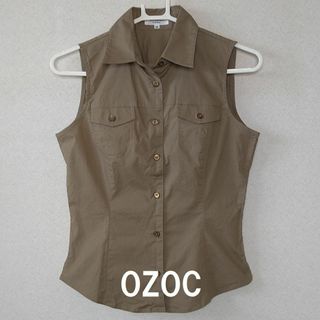 ★新品・未使用 OZOC（オゾック） ノースリーブシャツ★