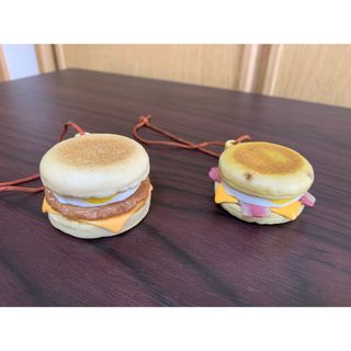 マクドナルド(マクドナルド)のマクドナルド　ハンバーガー　キーホルダー　ストラップ(キャラクターグッズ)