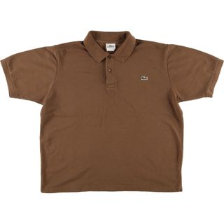 ラコステ(LACOSTE)の古着 ラコステ LACOSTE フランス企画 半袖 ポロシャツ 7 メンズM /eaa450309(ポロシャツ)