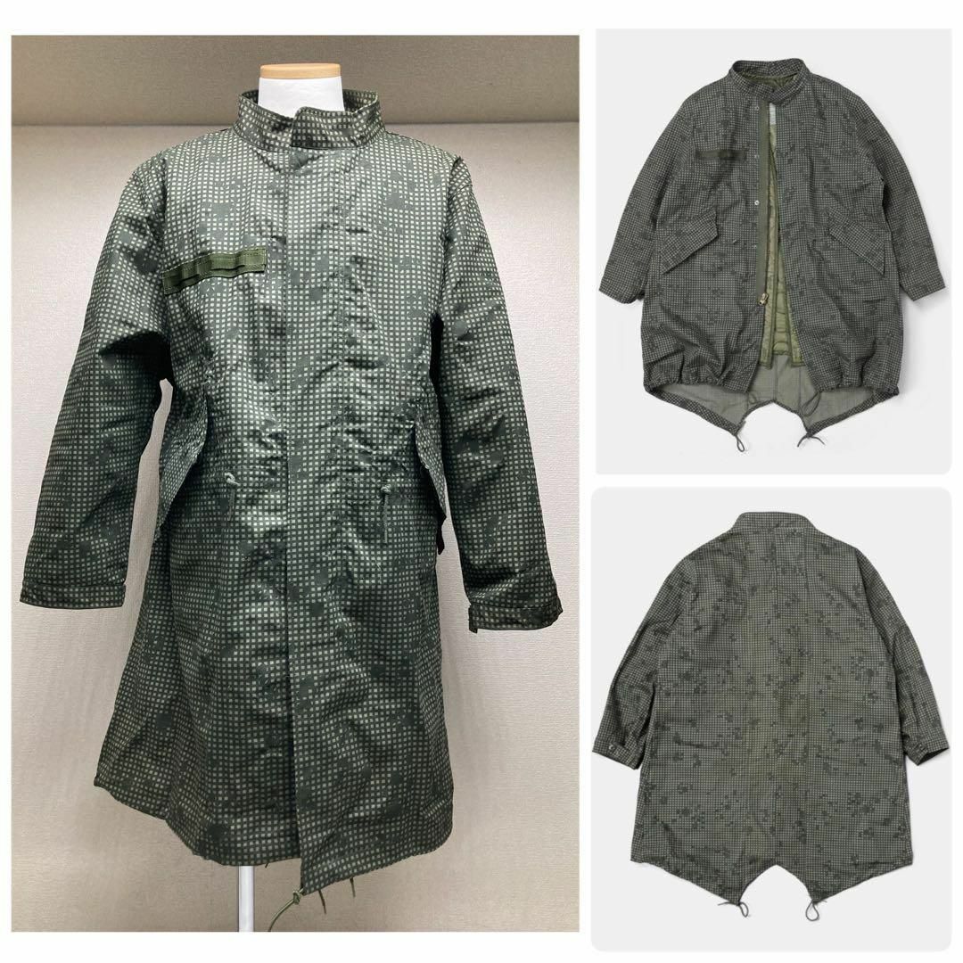VINTAGE - M65リメイク☆米軍実物 ナイトカモ フィッシュテール VINTAGE - M65リメイク☆米軍実物 ナイトカモ フィッシュテール