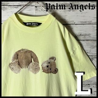 パームエンジェルス(PALM ANGELS)の【本物保証】パームエンジェルス 22SS キルザベア バックアーチロゴ Tシャツ(Tシャツ/カットソー(半袖/袖なし))