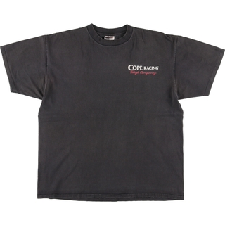 オニータ(ONEITA)の古着 90年代 オニータ ONEITA バックプリント モーターサイクル バイクTシャツ メンズXL ヴィンテージ /eaa447590(Tシャツ/カットソー(半袖/袖なし))