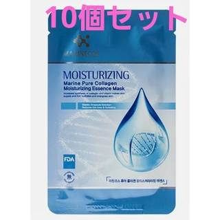 «送料無料» MARINECOS マリンコス フェイスマスク 保湿 10個セット(パック/フェイスマスク)