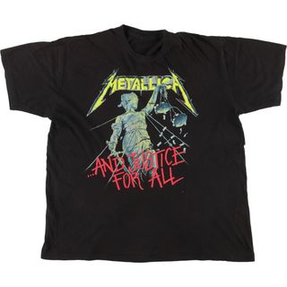 古着 METALLICA メタリカ バンドTシャツ バンT メンズL /eaa450397(Tシャツ/カットソー(半袖/袖なし))