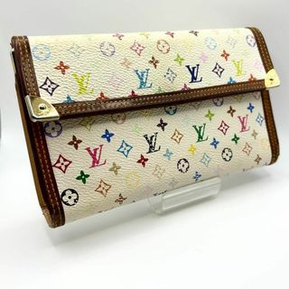 ルイヴィトン(LOUIS VUITTON)のルイヴィトン モノグラム マルチカラー ポルトトレゾール インターナショナル(財布)