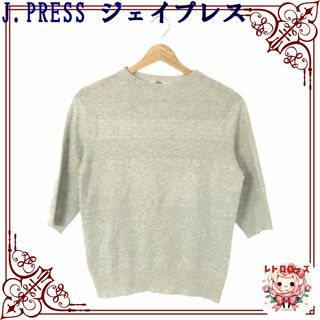 J.PRESS - J.PRESS ジェイプレス トップス カットソー Uネック カジュアル