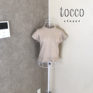 トッコクローゼット(TOCCO closet)のトッコクローゼット♡1度着用　カットソー(カットソー(半袖/袖なし))