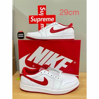 ナイキ(NIKE)のNike Air Jordan 1 Retro Low OG White Red(スニーカー)