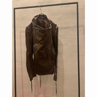 00s archive goa gimmick leather jacket