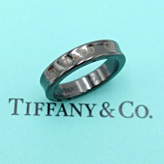 ティファニー(Tiffany & Co.)の7号 ティファニー ミッドナイト チタン リング レディース ブラック 1837(リング(指輪))
