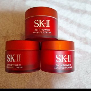 エスケーツー(SK-II)のSK-II スキンパワーアドバンストクリーム（美容クリーム）15g×3個(フェイスクリーム)