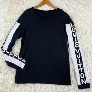 LOUIS VUITTON - 【未使用級】 ルイヴィトン　18SS グラフィティ　ロゴスリーブ　長袖　Tシャツ