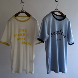 コモリ(COMOLI)の柿乃葉 別注 BISOWN Ex Mountain Trim Pack Tee(Tシャツ/カットソー(半袖/袖なし))