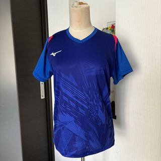 ミズノ(MIZUNO)の美品★MIZUNO ゲームシャツ⑤(バドミントン)