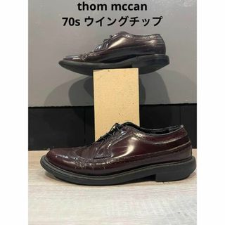 thom mcan 70s ウイングチップ  ブラウン　使用感あり(ドレス/ビジネス)