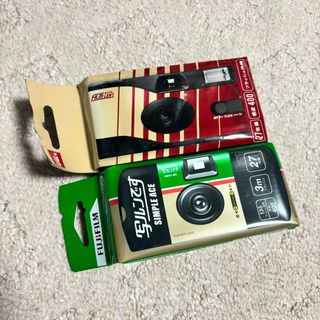 フジフイルム(富士フイルム)の写ルンです　FILMLENS(フィルムカメラ)