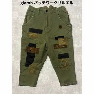 グラム(glamb)のglamb サルエルパンツ クロップドパンツ パッチワーク(サルエルパンツ)