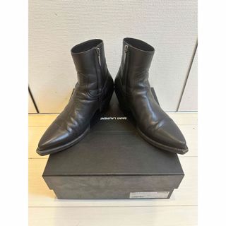 サンローラン(Saint Laurent)のSaint Laurent LUKAS  ルーカス レザー ブーツ(ブーツ)