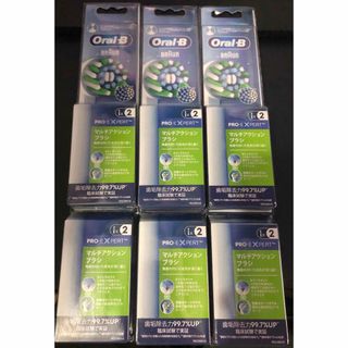 ブラウン(BRAUN)のOral-B「マルチアクション替えブラシ2本入」×6  新品未開封(その他)