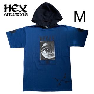 ヘックスアンチスタイル(HEX ANTISTYLE)の未使用 HEXANTISTYLE  ヘックス 半袖 Tシャツ パーカー フード(Tシャツ/カットソー(半袖/袖なし))