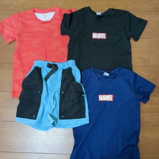 GU - 【4枚】Tシャツ3枚とパンツ　アルペン、GU