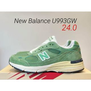 ニューバランス(New Balance)の国内未発売サイズ！New Balance U993GW 24.0㎝ レディース(スニーカー)