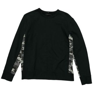 ジュンハシモト(junhashimoto)のjunhashimoto ジュンハシモト SIDE CAMO SWEAT M相当(スウェット)