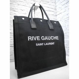 Saint Laurent - 2022SS◆サンローラン RIVE GAUCHE ショッパートート バッグ 黒