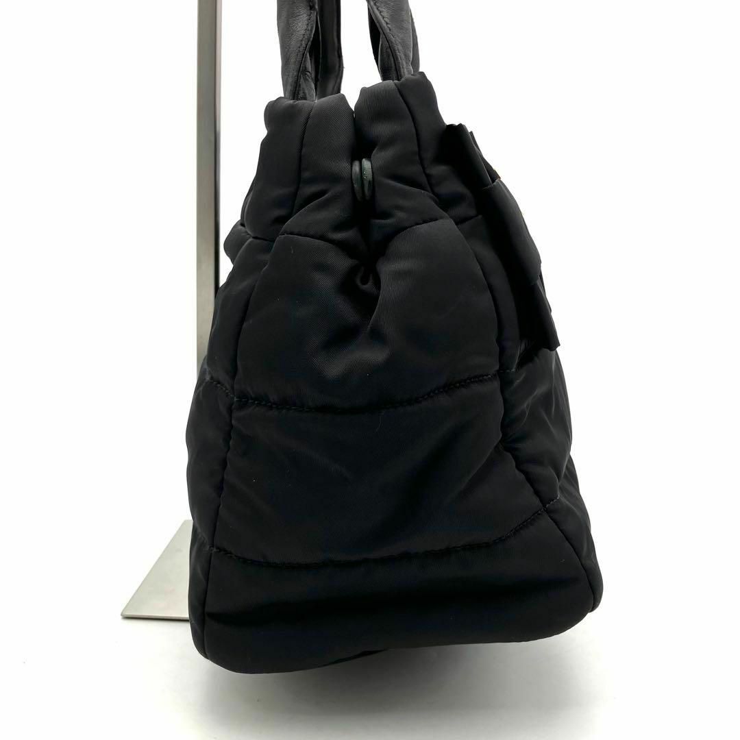 【美品 鑑定済み】 プラダ ボンバー リボン 2way ハンドバッグ 白タグ 【美品 鑑定済み】 プラダ ボンバー リボン 2way ハンドバッグ 白タグ