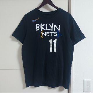 NIKE - NIKE 両面プリントTシャツ NBA ネッツ アービング 古着 バスキア