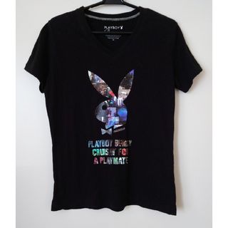 【5/31迄】PLAYBOY  VネックTシャツ