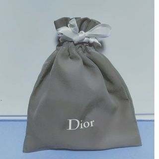 クリスチャンディオール(Christian Dior)の【13巾着袋】MissDior超レア グレー色 巾着袋(ショップ袋)