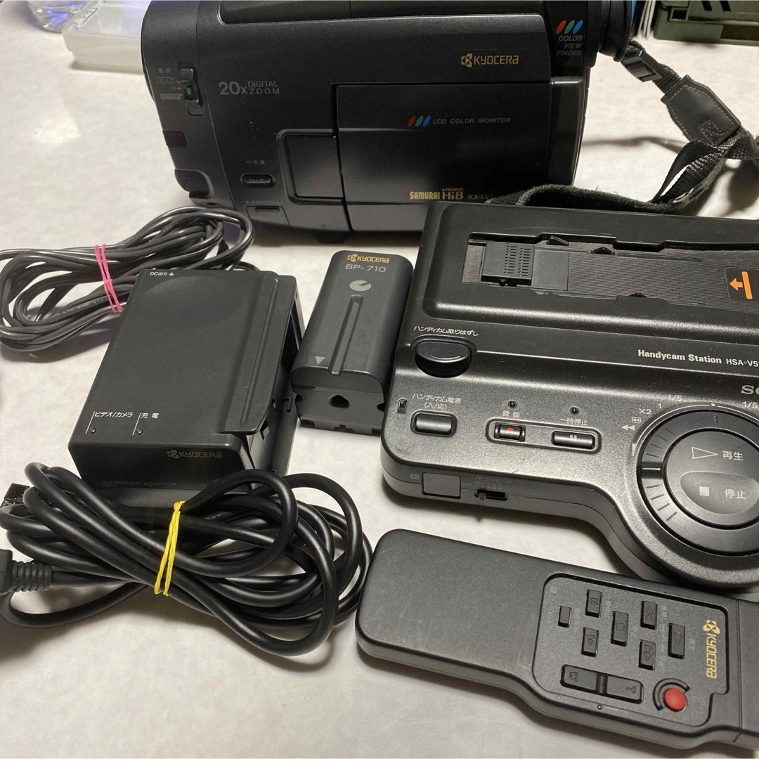 京セラ - 動作品 KYOCERA SAMURAI VideoHi8 KX-LV1の通販 by 京セラ - 動作品 KYOCERA SAMURAI VideoHi8 KX-LV1の通販 by