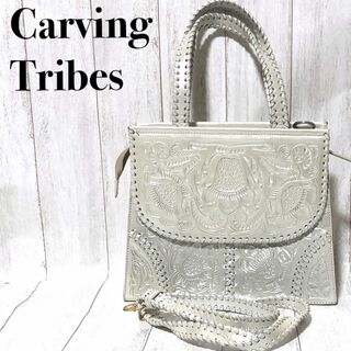 GRACE CONTINENTAL - カービングトライブス サッチェルバッグ Carving Tribes 