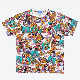 Disney - ディズニー メイクユアフェイバリット Tシャツ L 限定 紙袋柄