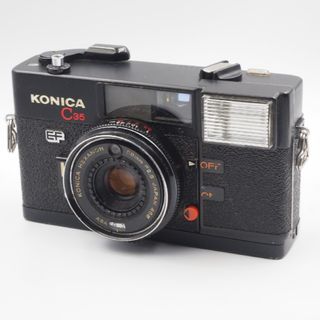 コニカミノルタ(KONICA MINOLTA)の【ジャンク】konica コニカ　C35 EF　フィルムコンパクト(フィルムカメラ)