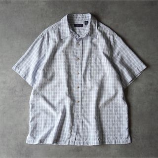 VINTAGE - 90s~00s ROUNDTREE&YORKE レーヨン チェックシャツ 半袖