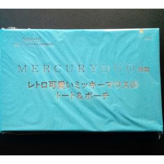 ディズニー(Disney)のsweet7月号 マーキュリーデュオ ミッキーマウスのトート&ポーチ(トートバッグ)