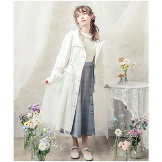 axes femme チュール　ロングパーカー　ジャケット　コート　新品未使用　