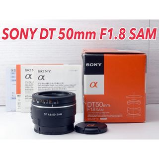 ソニー(SONY)の★SONY DT 50mm F1.8 SAM★超美品●キレイなボケ味(レンズ(単焦点))