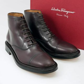 サルヴァトーレフェラガモ(Salvatore Ferragamo)のフェラガモ トラメッザ ブーツ(ブーツ)