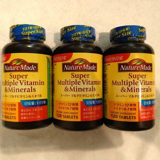 大塚製薬 - 大塚製薬　ネイチャーメイド　スーパーマルチビタミン&ミネラル　120粒×3個
