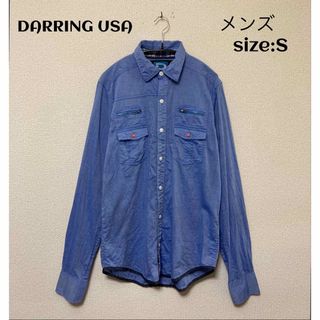 DARRING USA シャツ USA輸入古着 薄手 S(シャツ)