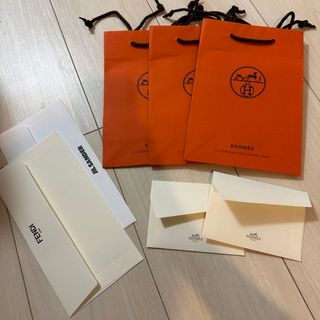 Hermes - 新品未使用　エルメス　ショッパー　ショップ袋　FENDI