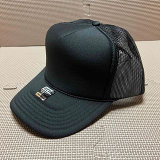 オットーキャップ(OTTO CAP)の新品 OTTO メッシュキャップのブラック 黒(キャップ)