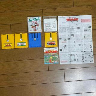 ファミリーコンピュータ(ファミリーコンピュータ)のファミコン ディスクシステム ソフト 4本セット(家庭用ゲームソフト)