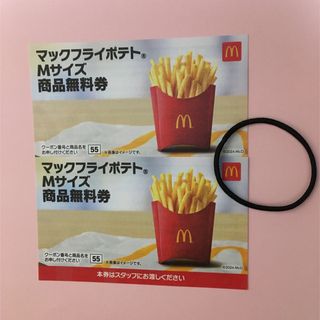 マクドナルド　ヘアゴム付き(ヘアゴム/シュシュ)