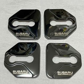 スバル用 STI ドア ストライカーカバー ガーニッシュ 1台分 4PCS