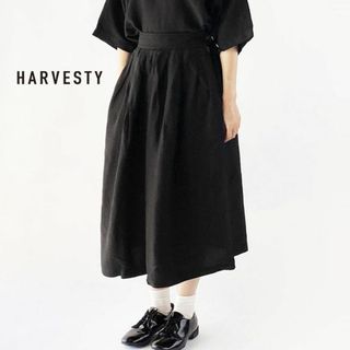 HARVESTY - ナチュラル系女子に大人気♥ハーベスティ✨コットンプリーツ キュロットパンツ